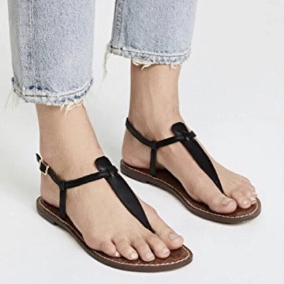 Sam Edelman “Gigi” Black Leather - Size 8 - Picture 5 of 5